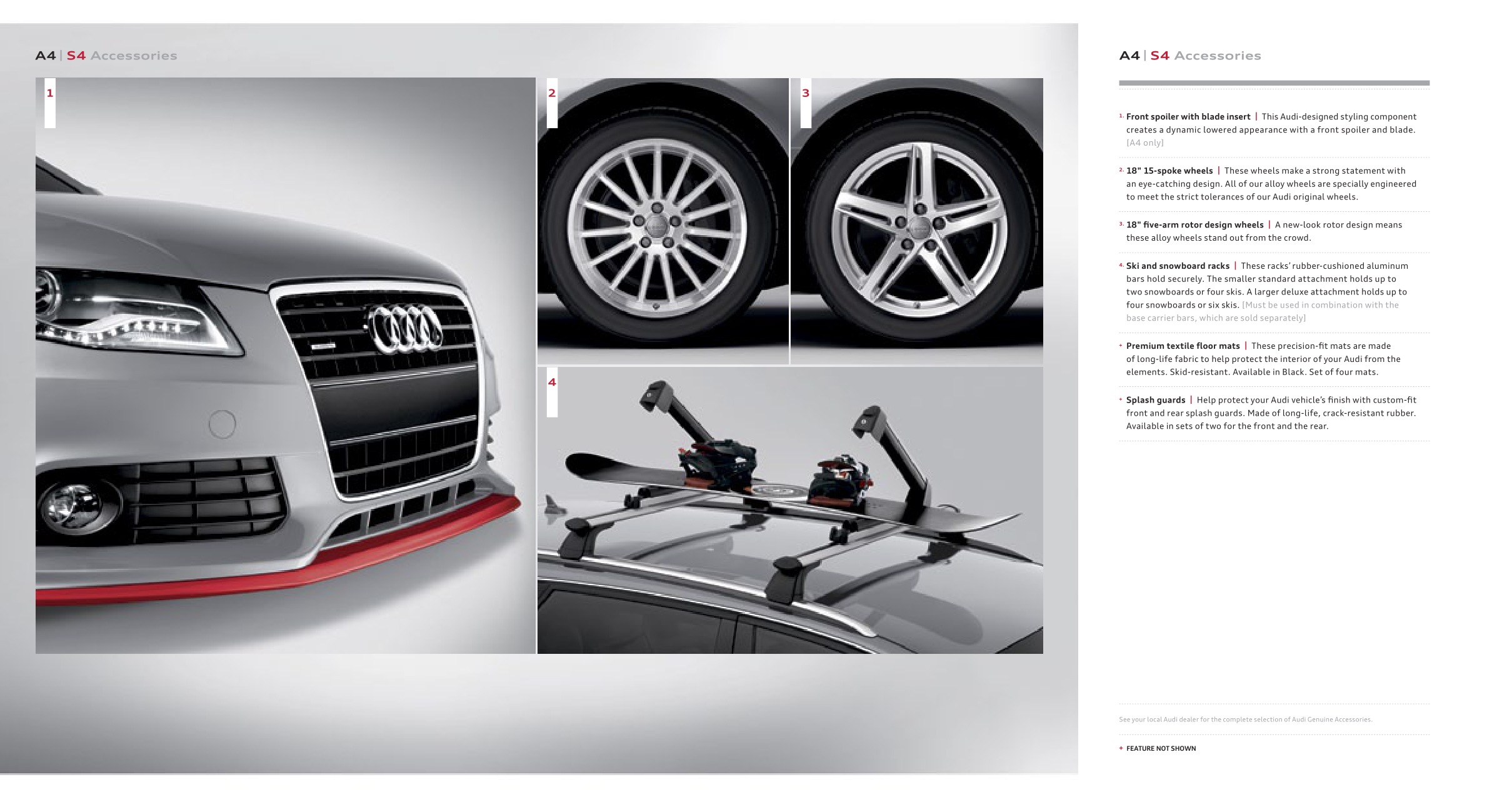 2010 Audi A4 Brochure Page 22